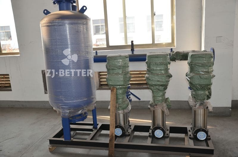 The function of the automatic water supply equipment.