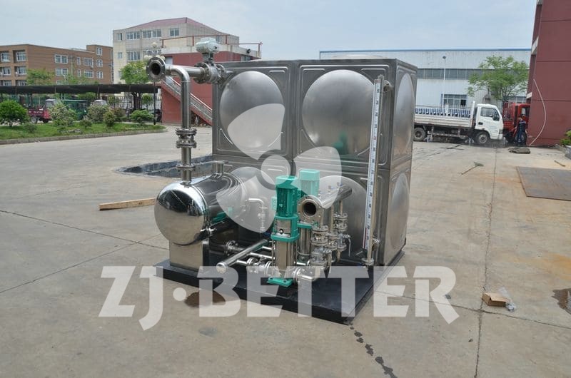 The box-type non-negative pressure water supply equipment