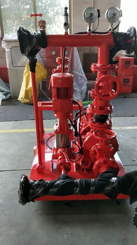 Small flow fire pump assemble process