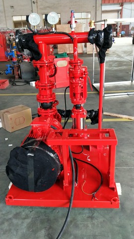 Small flow fire pump assemble process