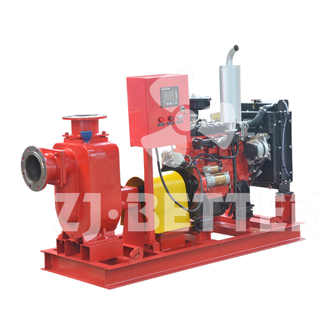 Diesel Engine Self-priming Fire Pump