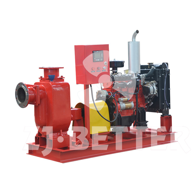 Diesel Engine Self-priming Fire Pump