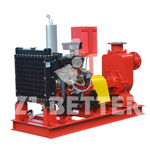 Diesel Engine Self-priming Fire Pump