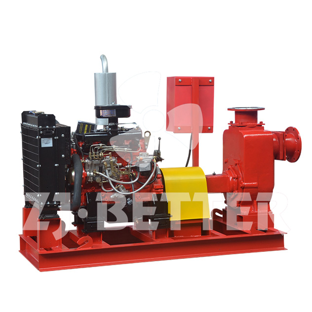 Diesel Engine Self-priming Fire Pump