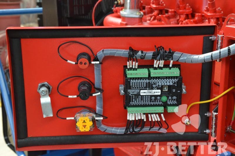 Diesel engine fire pump Controller