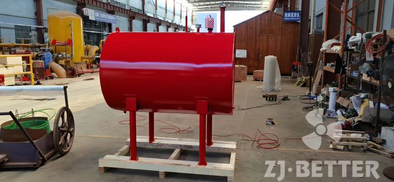 Diesel tank for diesel engine fire pump