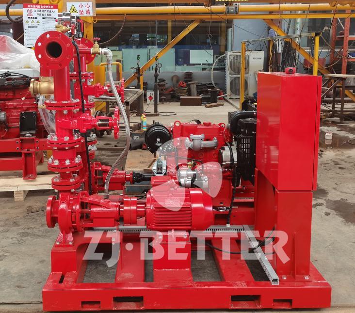 EDJ 200gpm@30m fire pump package set – ZJBetter