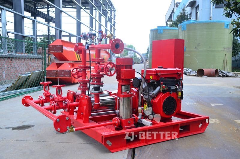 EDJ Mulsitage fire pump set