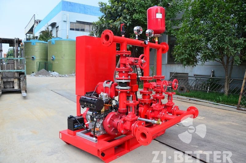 Types of fire pump system