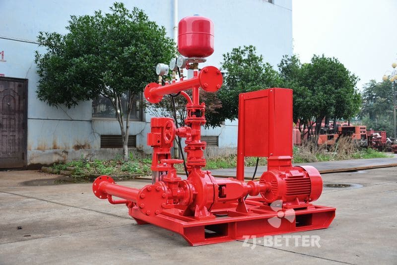 Types of fire pump sets