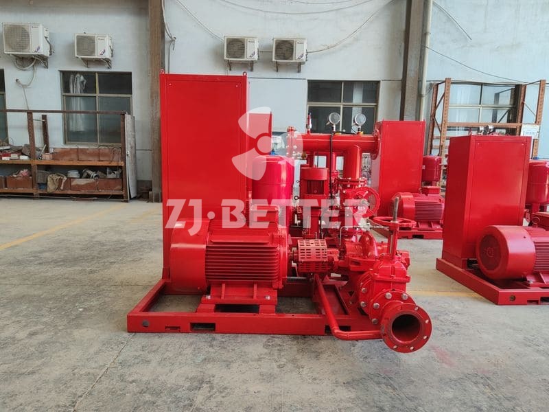 Single stage double suction centrifugal pump