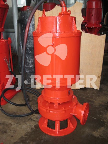 Submersible fire pump