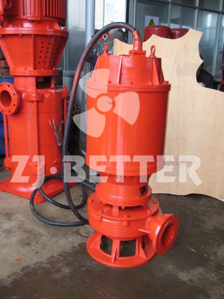 Submersible fire pump