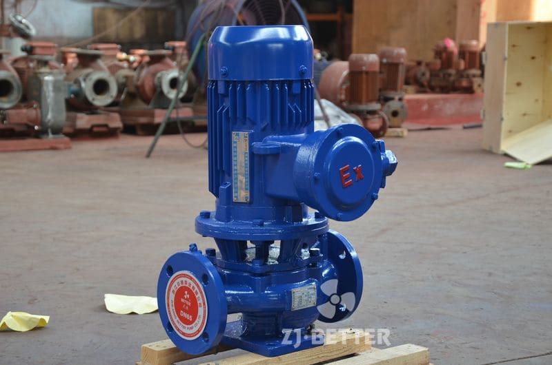 IRGB Vertical Pipeline Hot Water Pump (explosion-proof type)