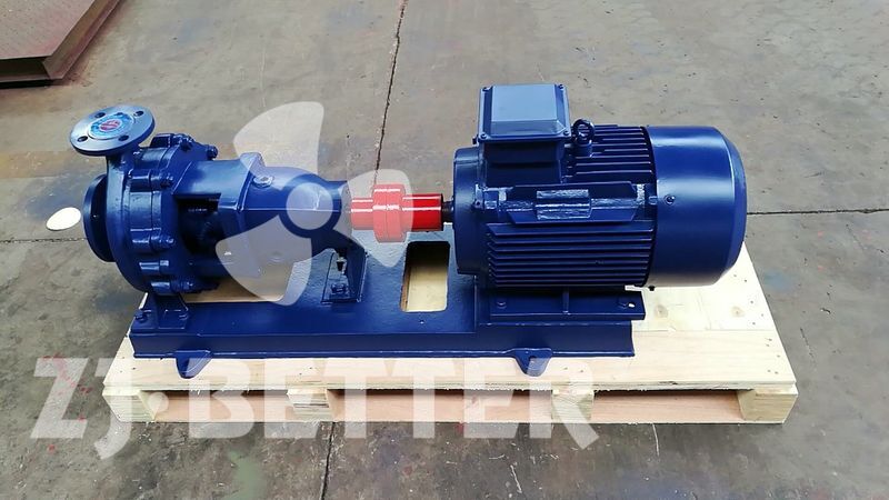 Horizontal single stage single suction centrifugal pump