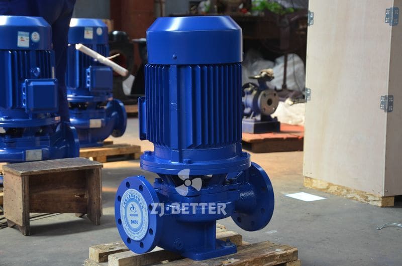 ISG80-160 Vertical Pipeline Centrifugal Pump