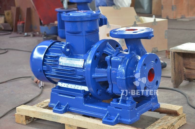 ISWRB50-125 Horizontal Pipeline Hot Water Pump