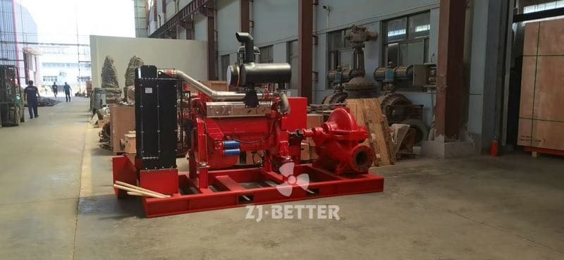 OTS Large Diesel Engine Fire Pump