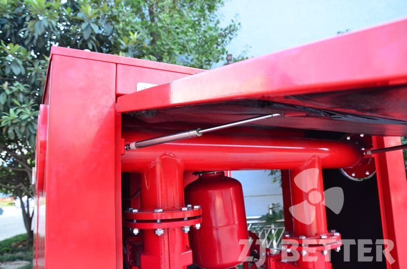 Outdoor EDJ fire pump set