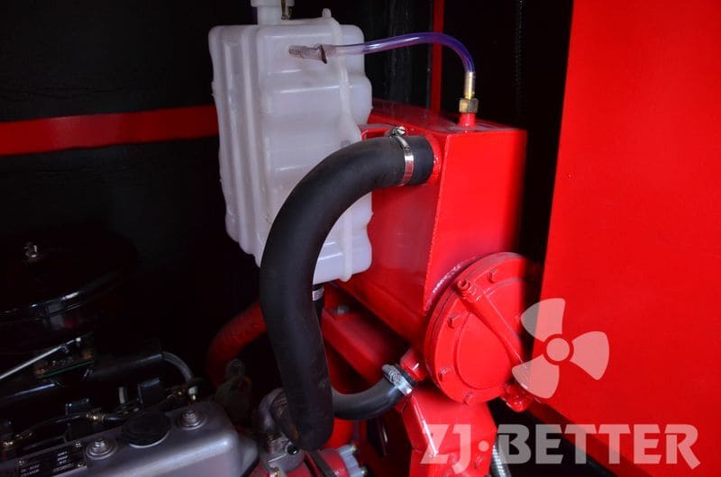 Outdoor EDJ fire pump set
