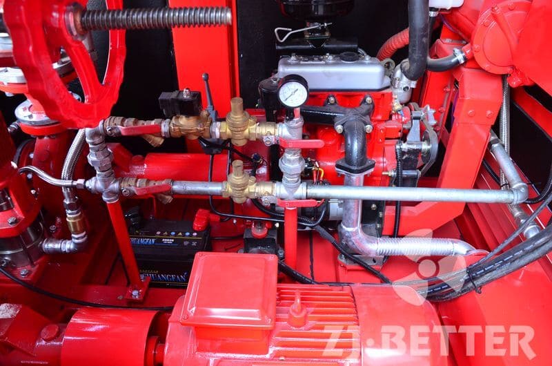 Outdoor EDJ fire pump set