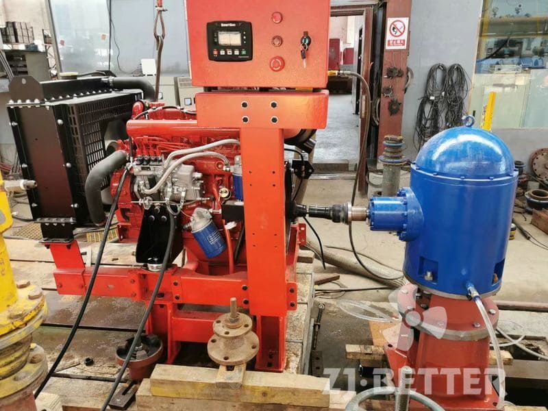 SGS inspection for diesel engine vertical turbine pump