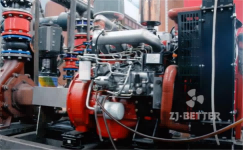 The whole process of fire pump test