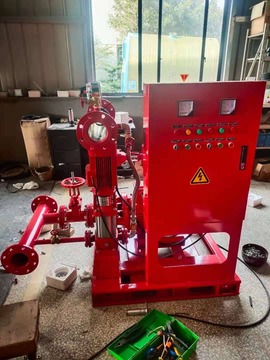 EJ fire pump set producting