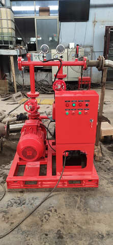 100gpm5bar ED fire pump ready to Africa