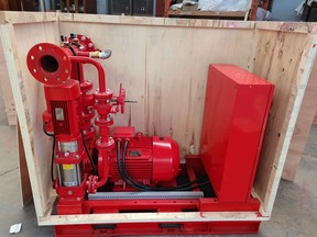 30 HP EJ fire pump package dispatch to Manila