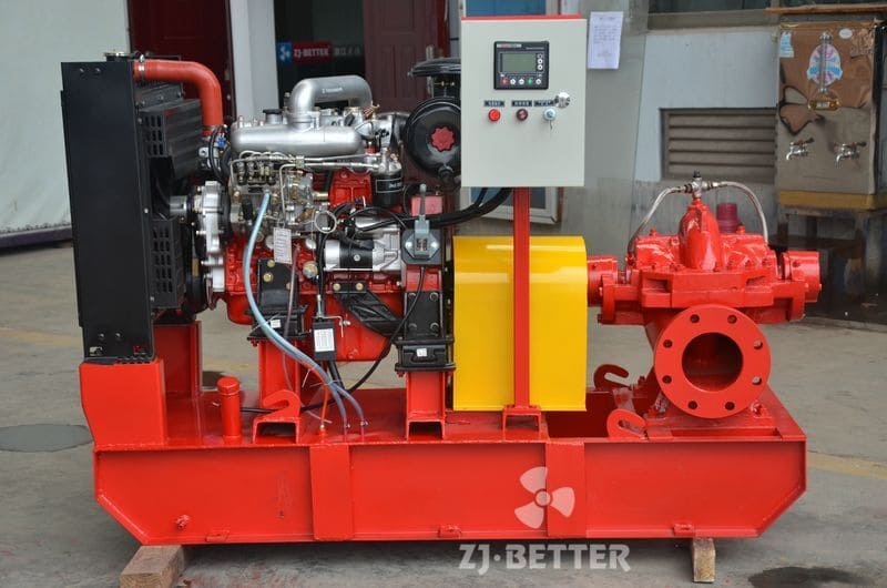 XBC-OTS 67KW Diesel Fire Pump Set