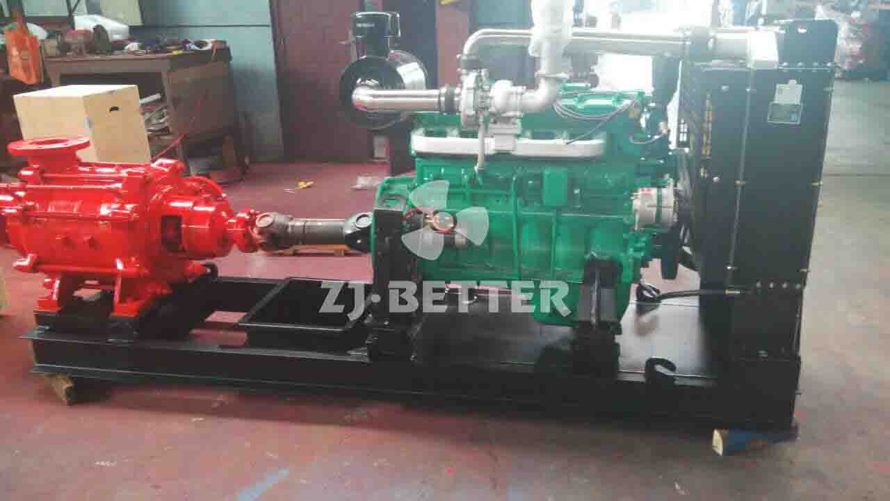 Where can the XBC-D diesel fire pump be used?