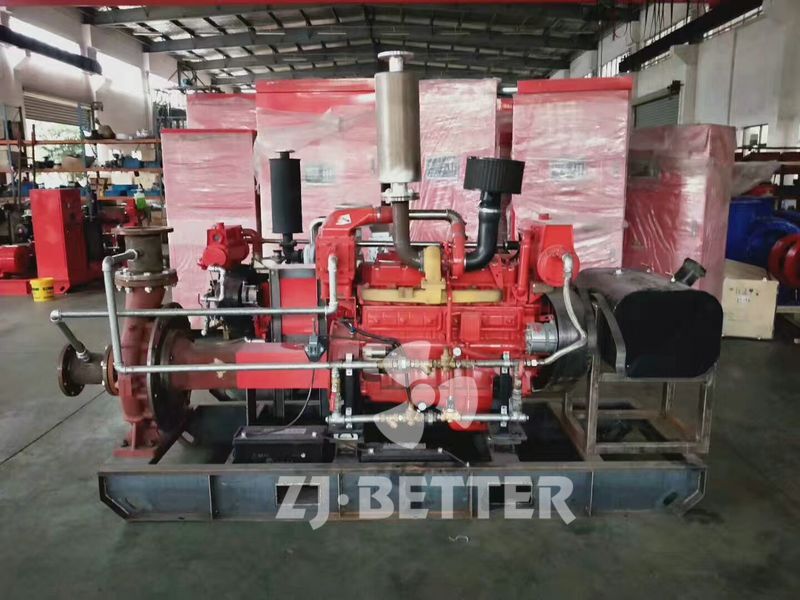 ZJBETTER Diesel Engine fire pump in production now