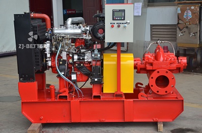 Split case diesel pump set 67kw