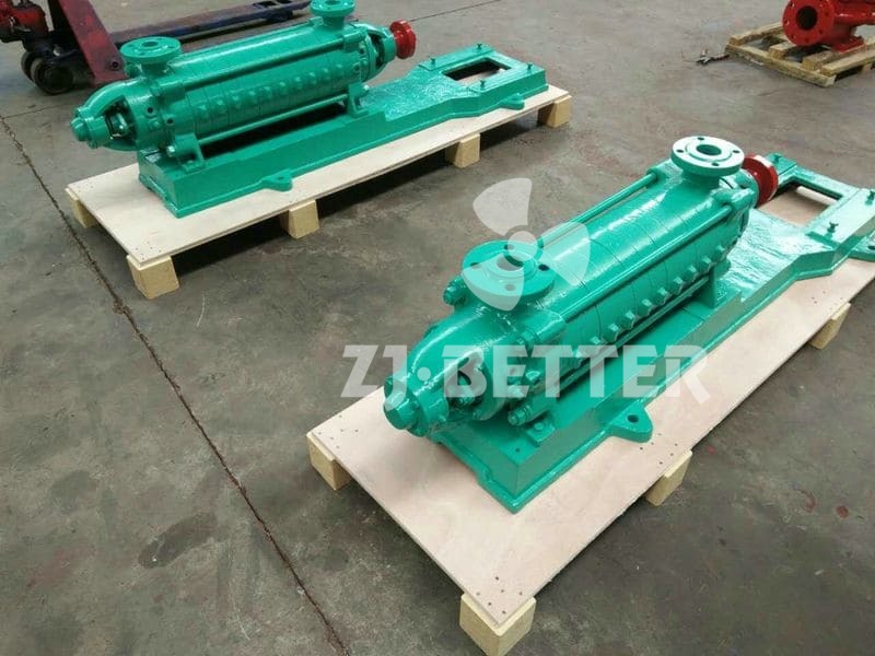 Horizontal mulistage pump