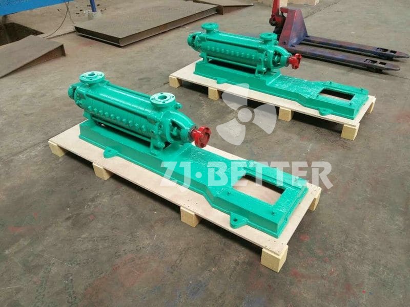 Horizontal mulistage pump