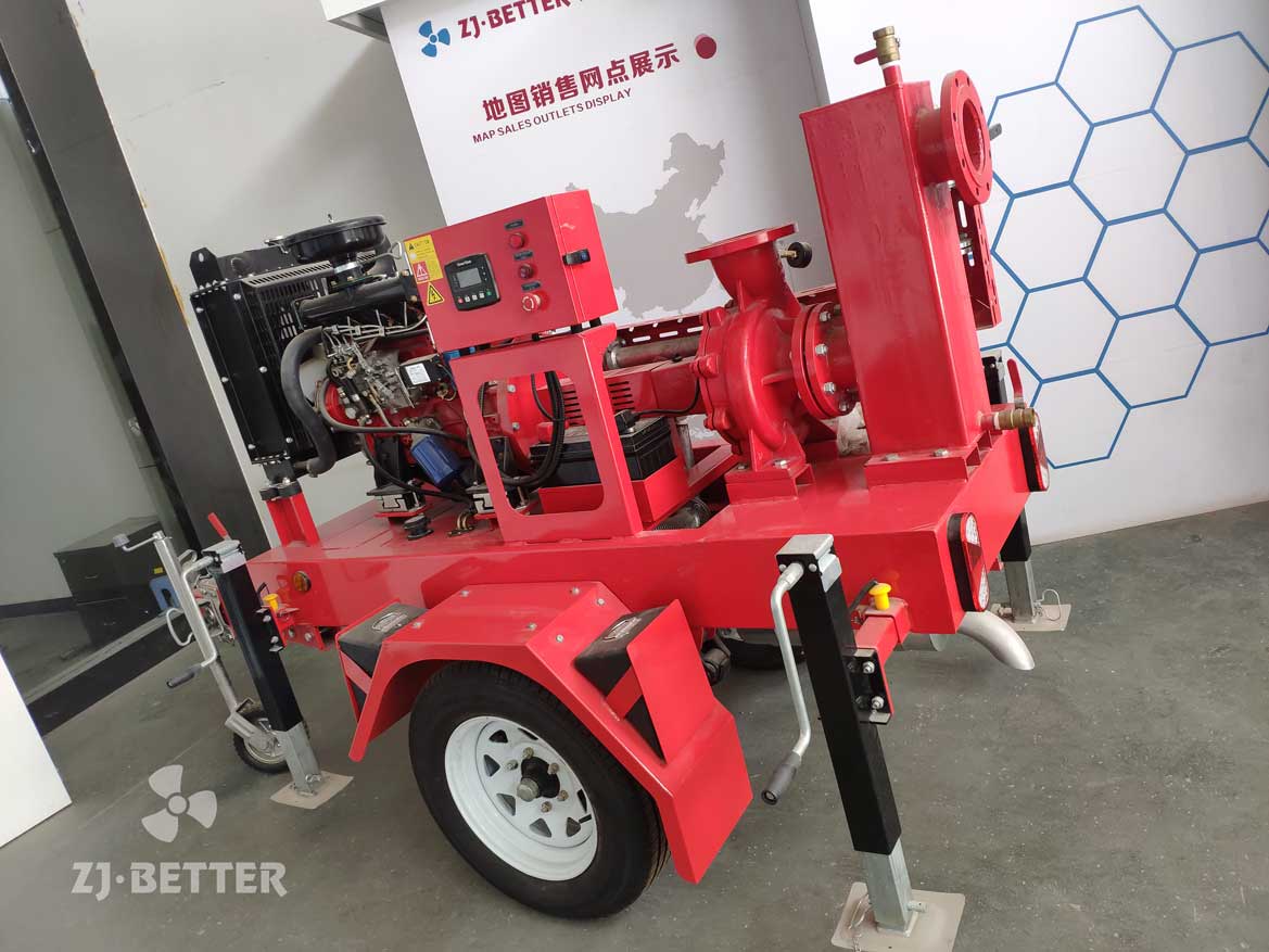 Mobile Diesel Engine Pump