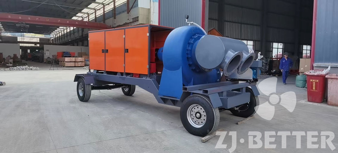 4000ton mobile pump truck