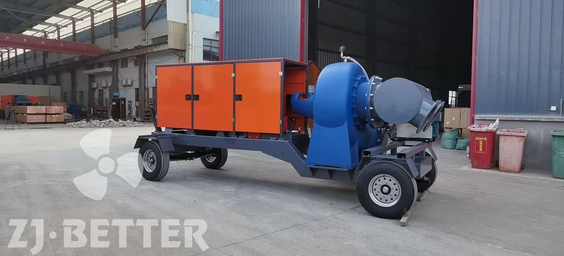 4000ton mobile pump truck