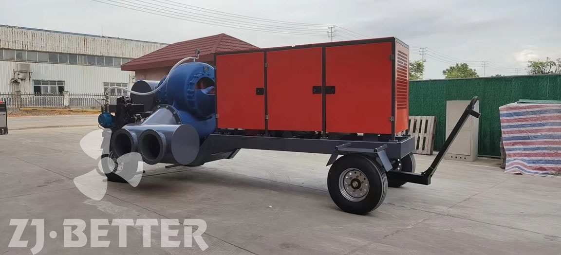 4000ton mobile pump truck