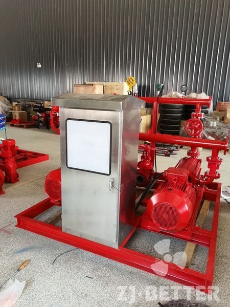 High Pressure Fire pump set for 270m