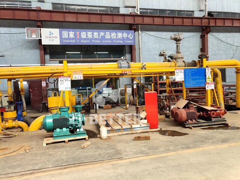 Factory pump system testing center