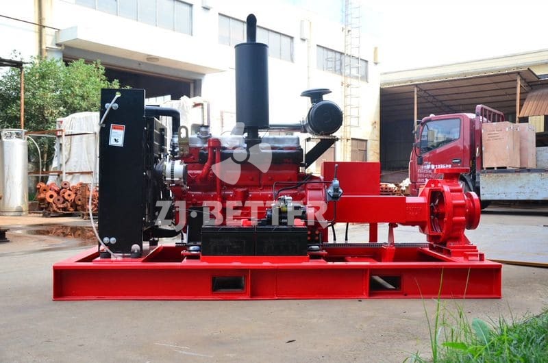 500gpm end suction diesel fire pump price