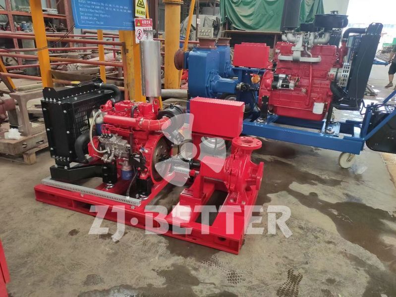 Diesel fire pump