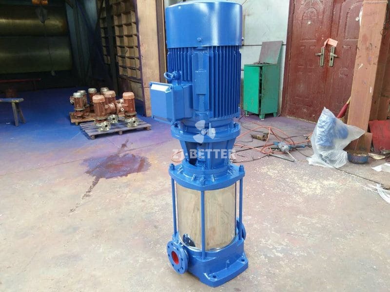 GDL vertical multistage pipeline centrifugal pump