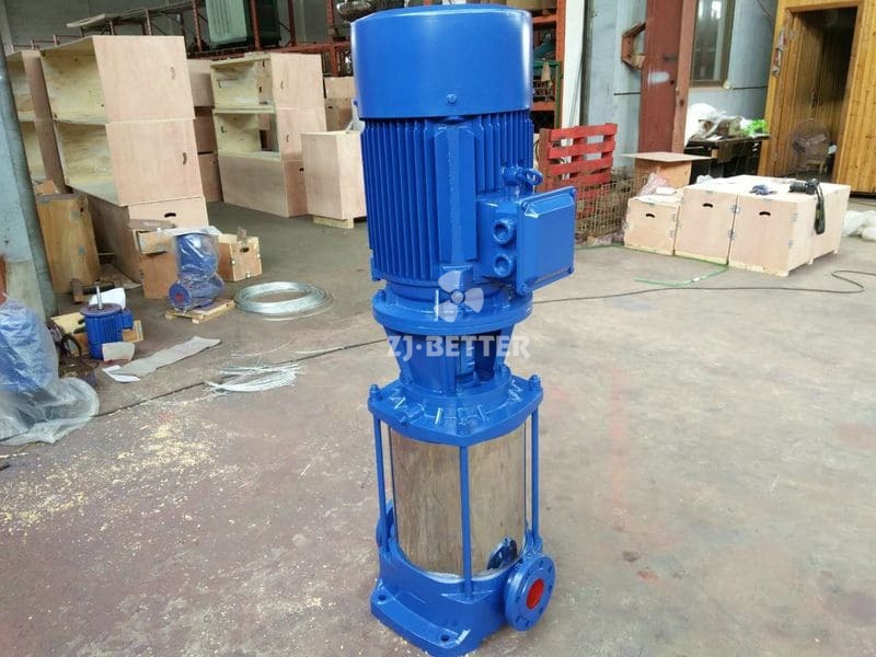 GDL vertical multistage pipeline centrifugal pump