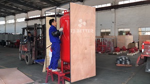Small fire pump set-Production and packaging