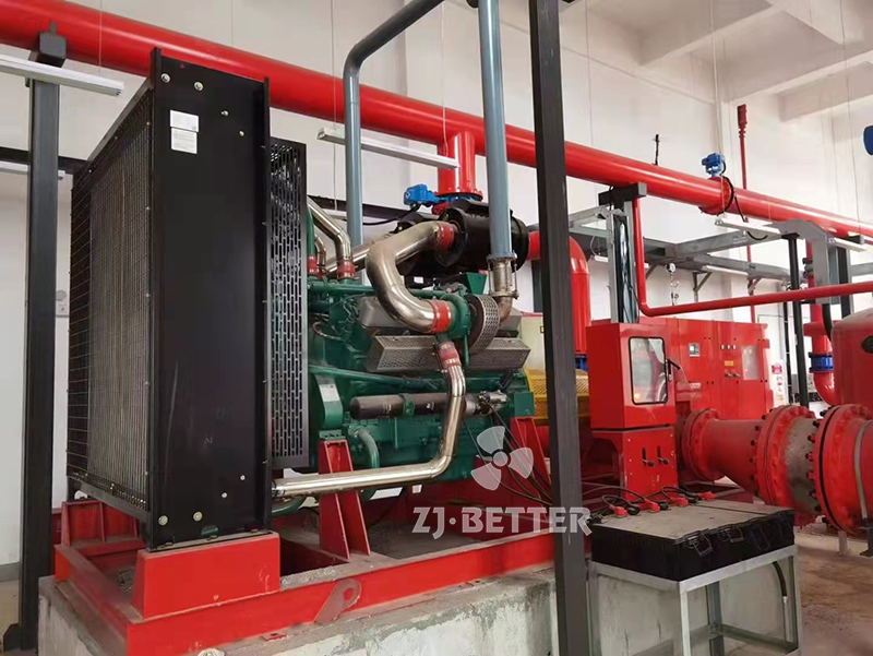 Fire Pump Room View from our customer