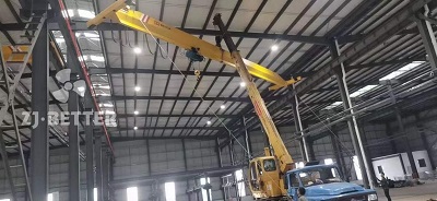 Installation of new plant equipment