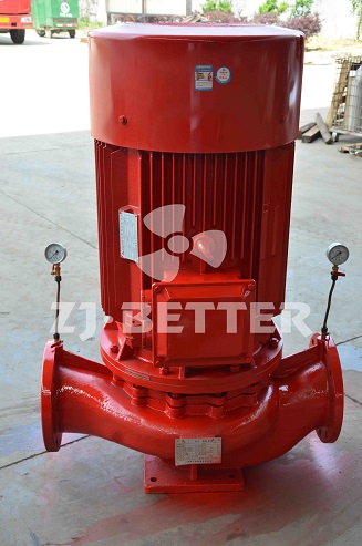 What occasions are XBD series fire pump sets mainly used for?